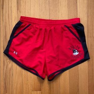 Boston University running shorts